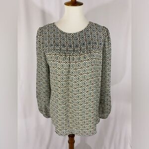 NWT LOFT Round Neck Long Sleeve Top